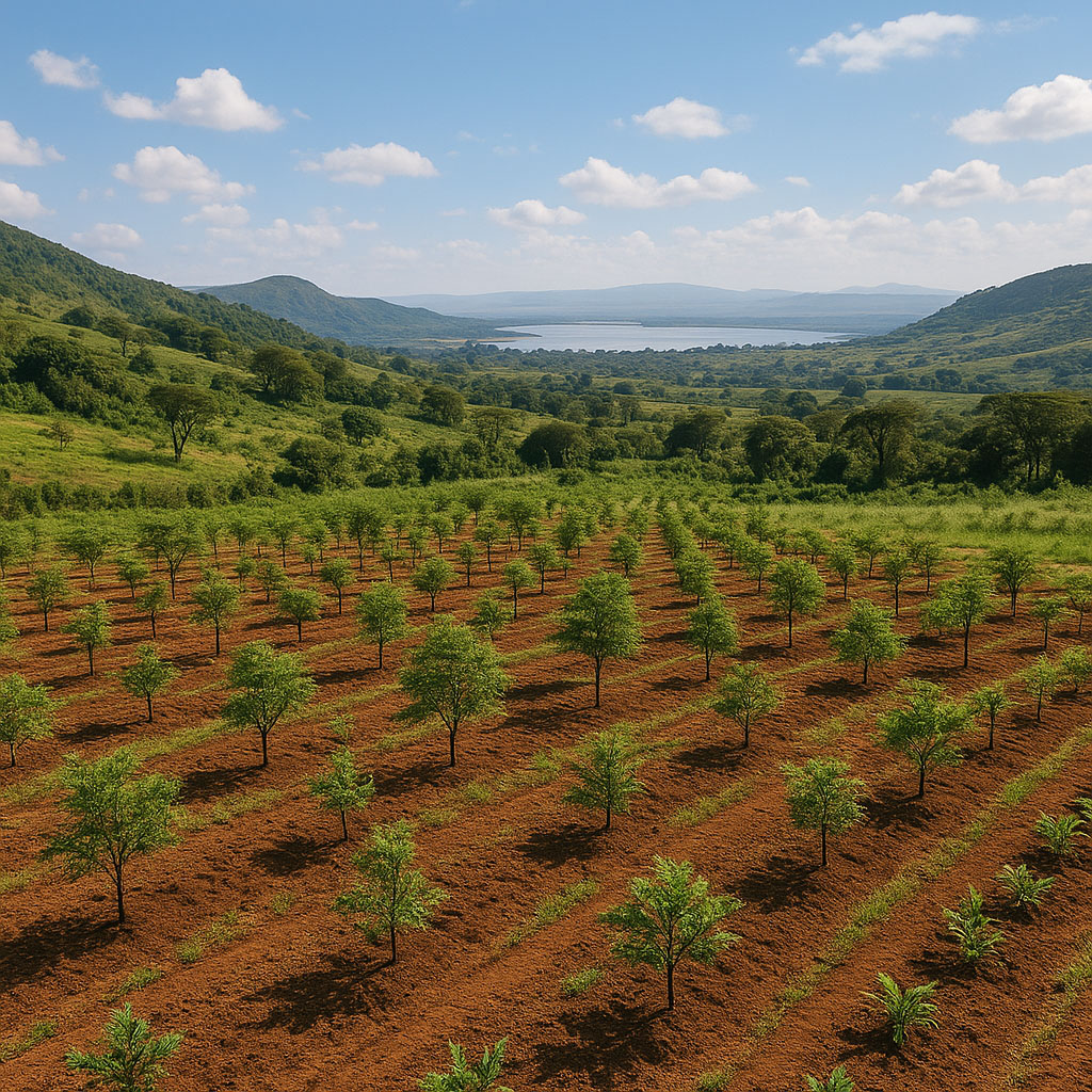 Progetto di rimboschimento del bacino del lago Naivasha
