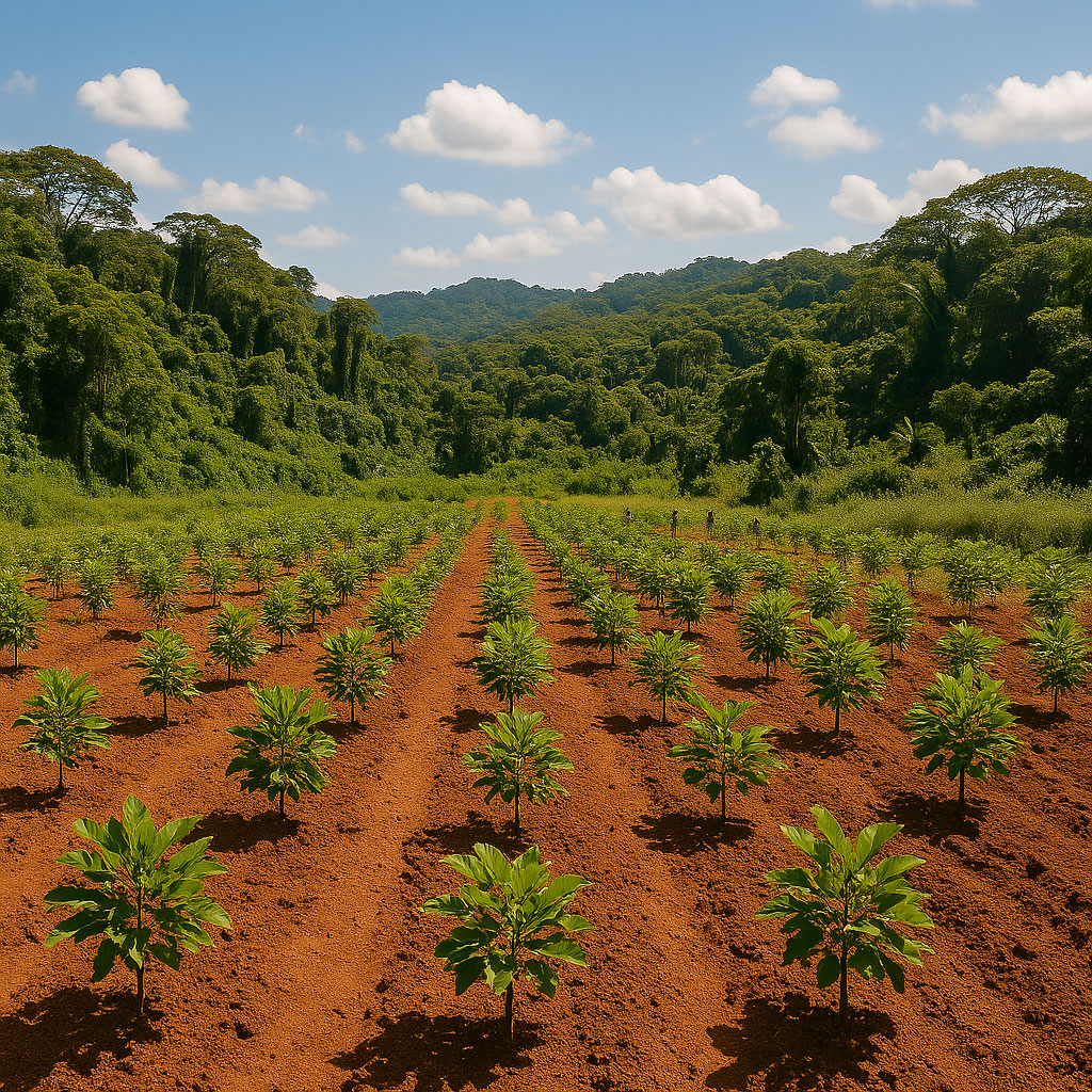 Rimboschimento tropicale di Panama