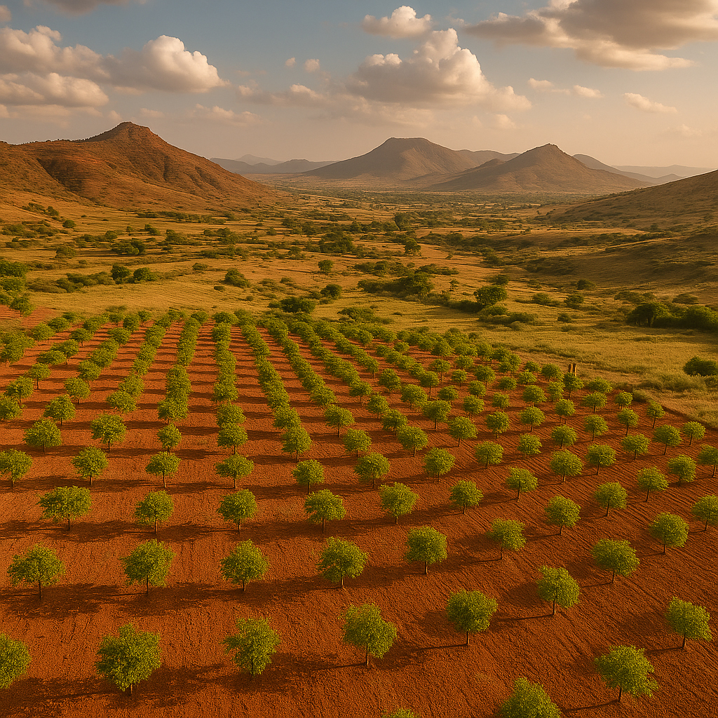 Programma di rimboschimento su piccola scala su base comunitaria in Etiopia Konea