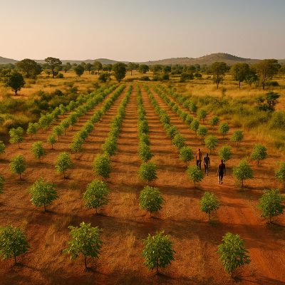 Riforestazione partecipativa ArboRise in Alta Guinea